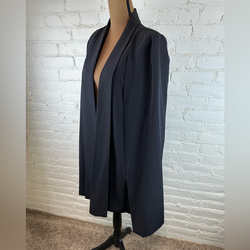 Forever 21 Cloak Blazer in Black Women’s Size 0X NWT